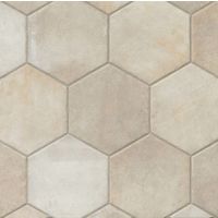 Native 13.5" x 13.5" x 3/8" Floor and Wall Tile in Ivory