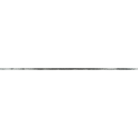 Barrique 23.5" x 0.25" x 3/8" Floor and Wall Listello in Argento Silver
