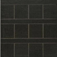 Barrique Floor and Wall Mosaic in Noir