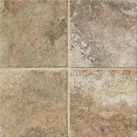 Forge 6.5" x 6.5" x 3/8" Floor and Wall Tile in Walnut