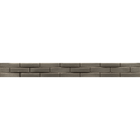 Ambiance 1.25" x 12" x 1/2" Trim in Brushed Nickel