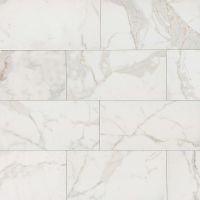 Marmi Di Napoli 12" x 24" x 5/16" Floor and Wall Tile in Calacatta