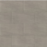 Moonstone 12" x 24" x 5/16" Floor and Wall Tile in Light Grey