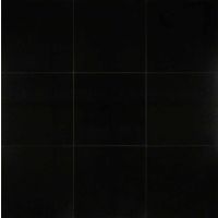 Absolute Black 12" x 12" x 3/8" Wall Tile