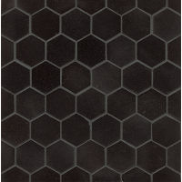 Absolute Black Wall Mosaic