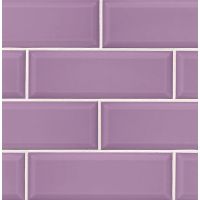 Adamas 4" x 12" x 3/8" Wall Tile in Viola