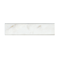 Classic 2.0 3" x 12" x 5/16" Trim in Calacatta Oro
