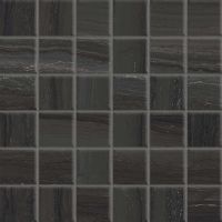 Highland 2" x 2" Floor and Wall Mosaic in Black