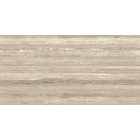 Plane Travertino Vena Porcelain in 1/4"