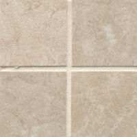 Indiana Stone 6" x 6" x 3/8" Floor and Wall Tile in Almond