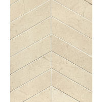 Marfil 2" x 2" Floor and Wall Mosaic in Bianco