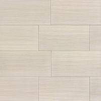Runway 12" x 24" x 3/8" Floor and Wall Tile in Alabaster