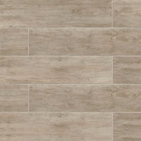 River Wood 8" x 36" x 3/8" Floor and Wall Tile in Oak