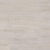 Titus 8" x 36" x 3/8" Floor and Wall Tile in White