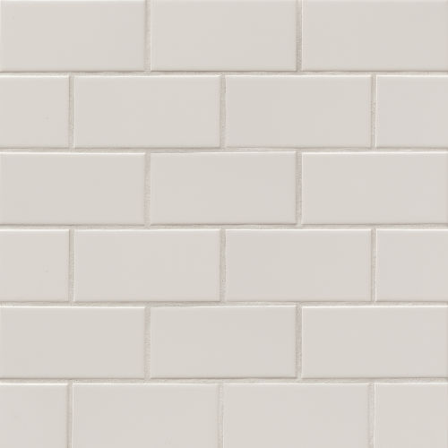 Traditions 3" x 6" x 1/4" Wall Tile in Tender Gray