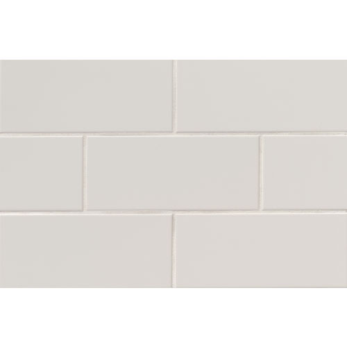 Traditions 4" x 10" x 1/4" Wall Tile in Tender Gray