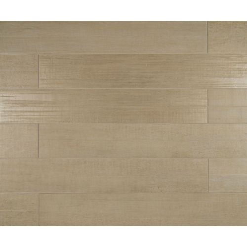 Barrique 4" x 24" x 3/8" Floor and Wall Tile in Blanc