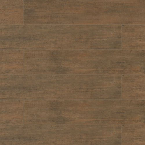 Barrique 8" x 40" Floor & Wall Tile in Brun