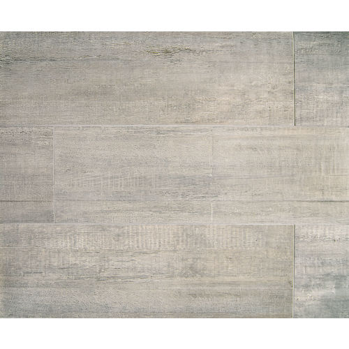 Barrique 8" x 24" Floor & Wall Tile in Gris
