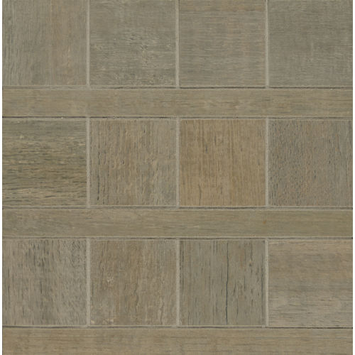 Barrique Floor and Wall Mosaic in Gris
