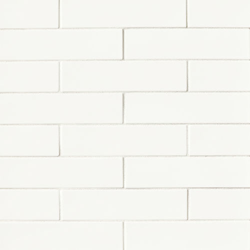 Costa Allegra 3" x 12" x 3/8" Floor and Wall Tile in White Sand