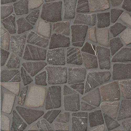 Hemisphere Floor and Wall Mosaic in Sumatra