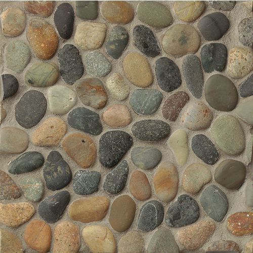 Hemisphere Floor and Wall Mosaic in Riverbed
