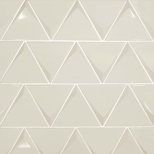 Triangolo 4.5" x 5" Wall Tile in Fog