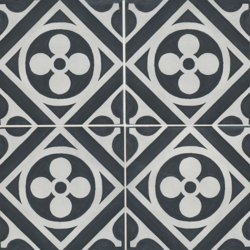 Chateau 12" x 12" Decorative Tile in Canvas Ocean