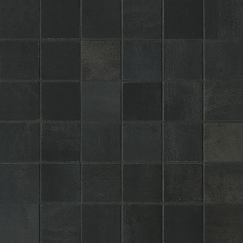 Chateau 2" x 2" Floor & Wall Mosaic in Midnight