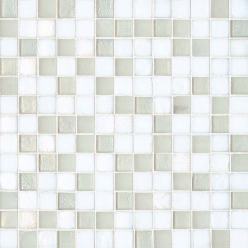 Kahakai 7/8" x 7/8" Floor & Wall Mosaic in Coconut