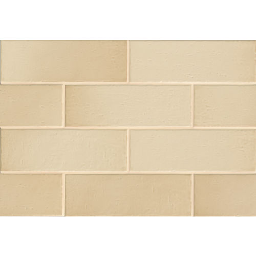 Aura 4" x 12" x 3/8" Wall Tile in Shell
