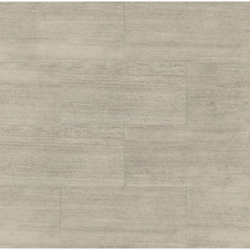 Materia 3D 12" x 24" Floor & Wall Tile in Platinum