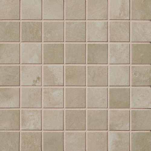 Cemento 1-1/2" x 1-1/2" Floor and Wall Mosaic in Baler