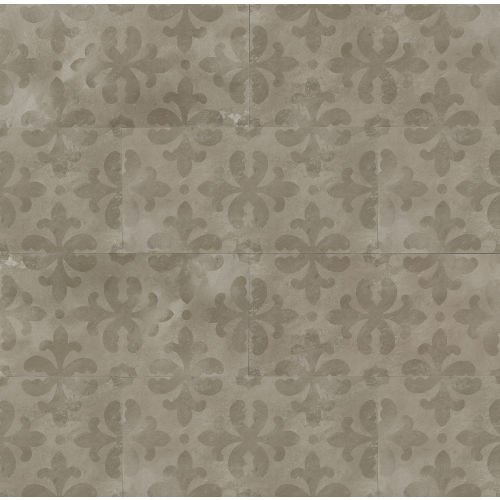 Cemento 12" x 24" Decorative Tile in Titan