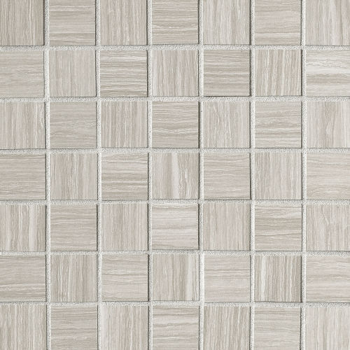 Islands 1-1/2" x 1-1/2" Floor and Wall Mosaic in Silver