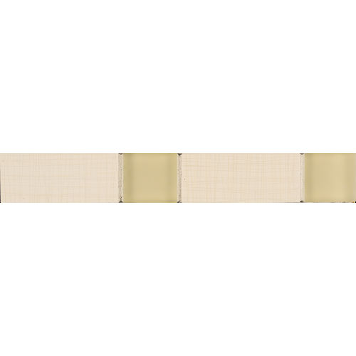 Linen Floor and Wall Mosaic in Almond