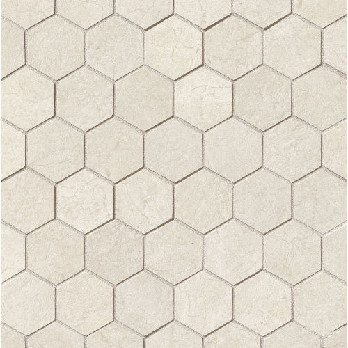 Marfil 2" x 2" Floor & Wall Mosaic in Alabaster