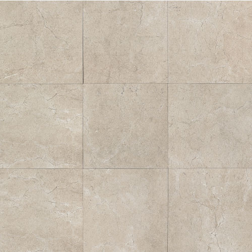 Marfil 24" x 24" Floor & Wall Tile in Silver