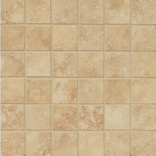 Roma 2" x 2" Floor and Wall Mosaic in Camel