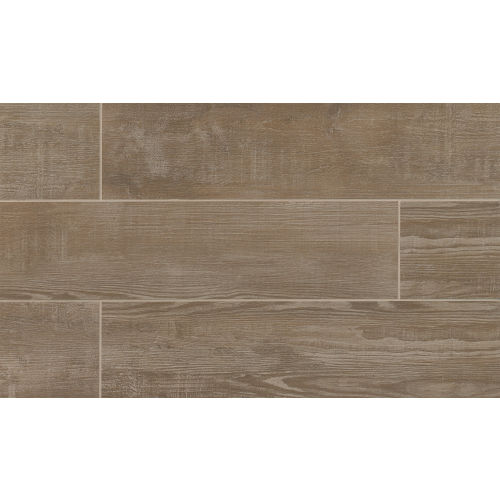 Bayou Country 8" x 36" Floor & Wall Tile in Taupe