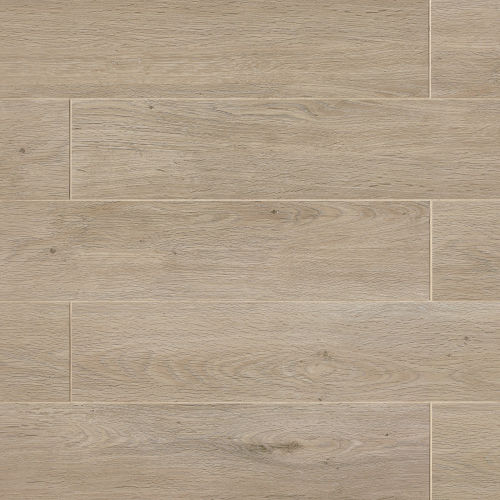 European 8" x 48" Floor & Wall Tile in London Light Oak