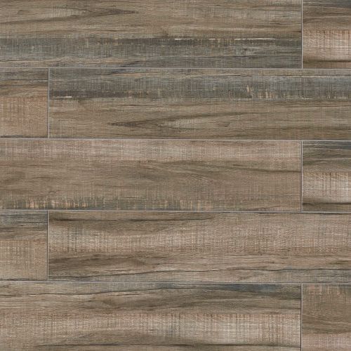 Forest 8" x 24" x 3/8" Floor and Wall Tile in Walnut