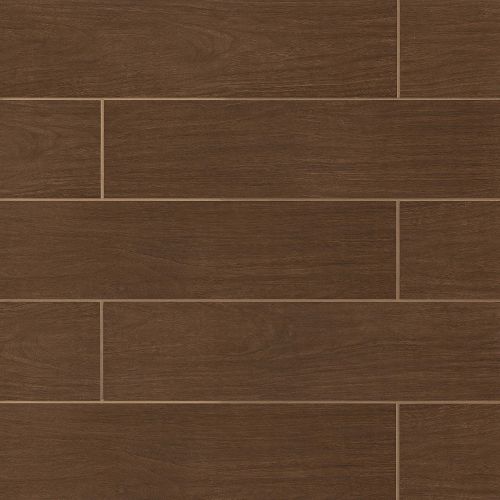 Heathland Collection 6" x 24" Floor & Wall Tile in Walnut