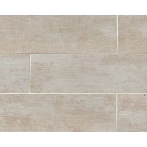 Vintage 8" x 24" Floor & Wall Tile in Alabaster