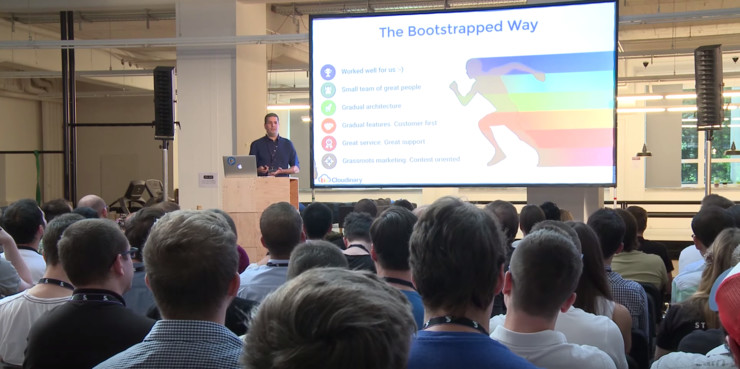 Building and scaling a cloud service for developers