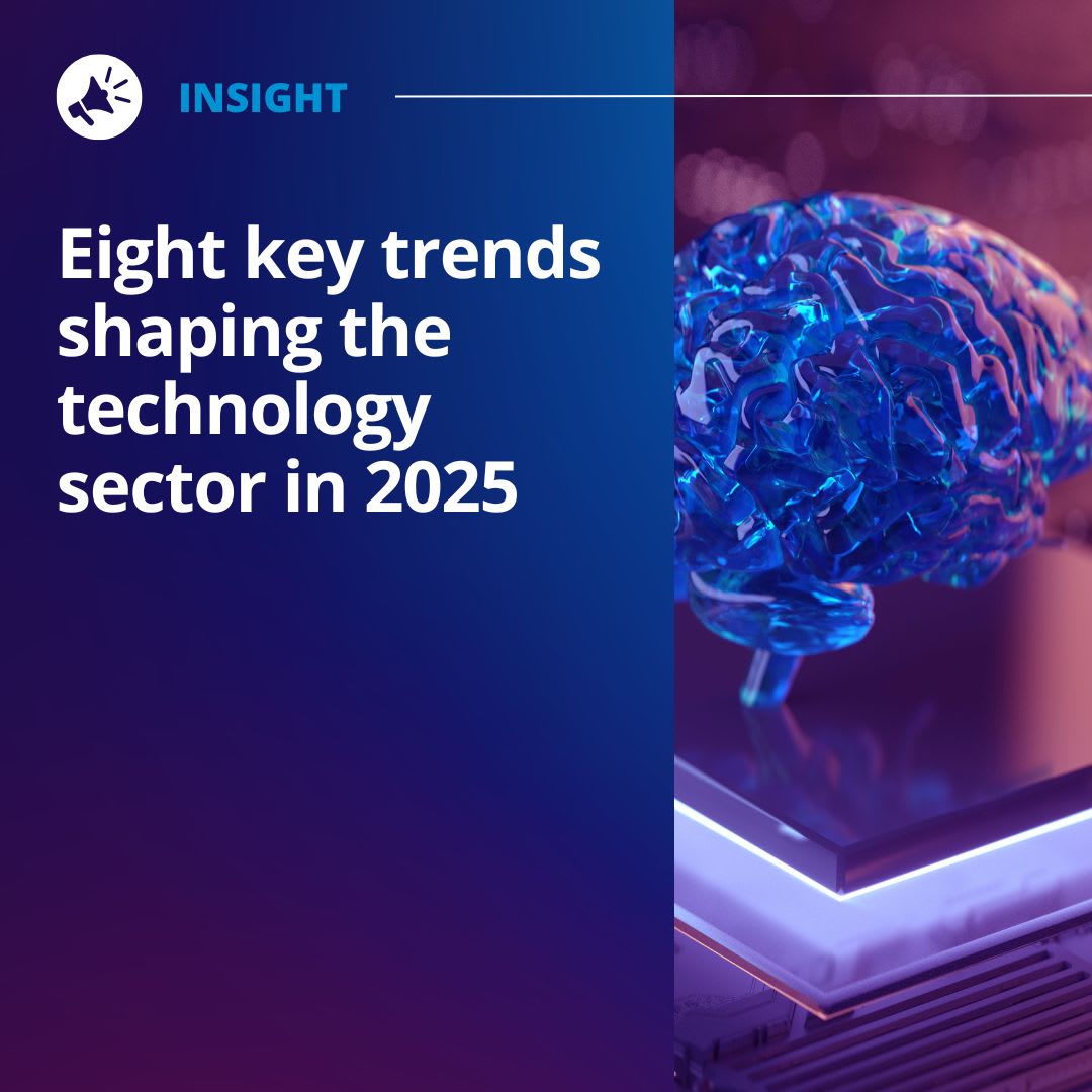 Eight key trends for the technology sector in 2025