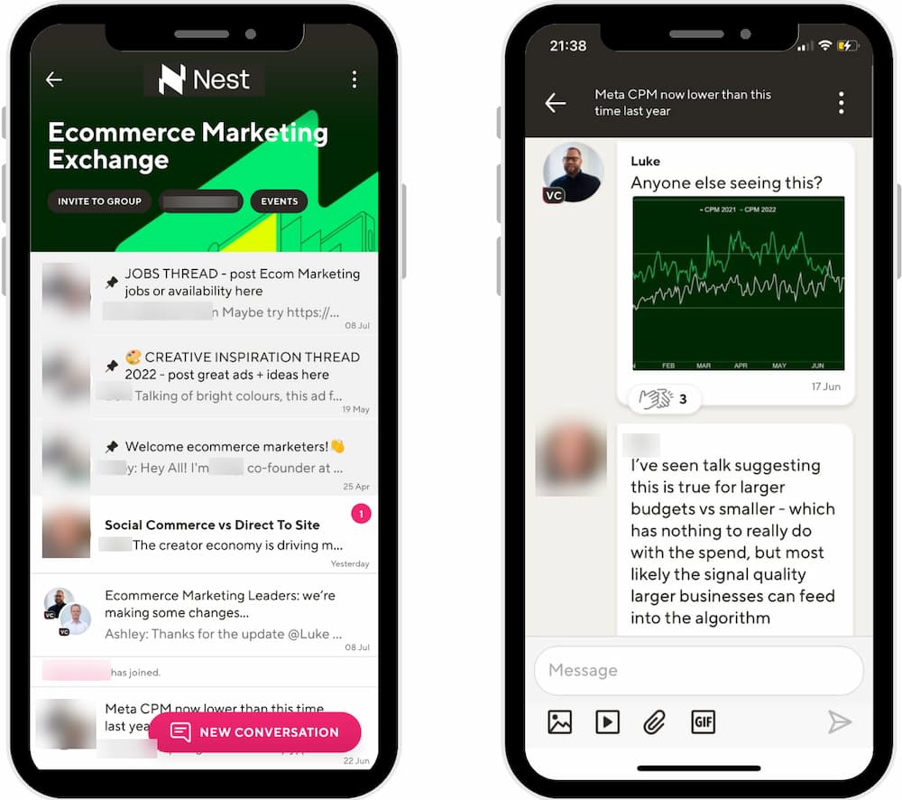 Nest Commerce created the Ecommerce Marketing Exchange community of practice to share and build expertise in ecommerce marketing