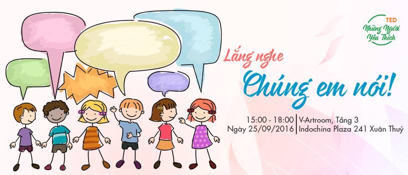 Lắng nghe chúng em nói