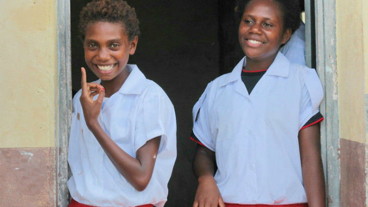 Getting girls back to school in Vanuatu.